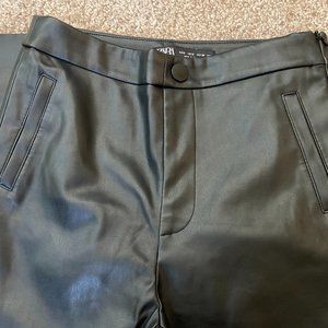 Zara leather pants